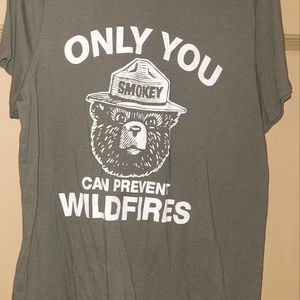 Torrid size 2 smokey shirt